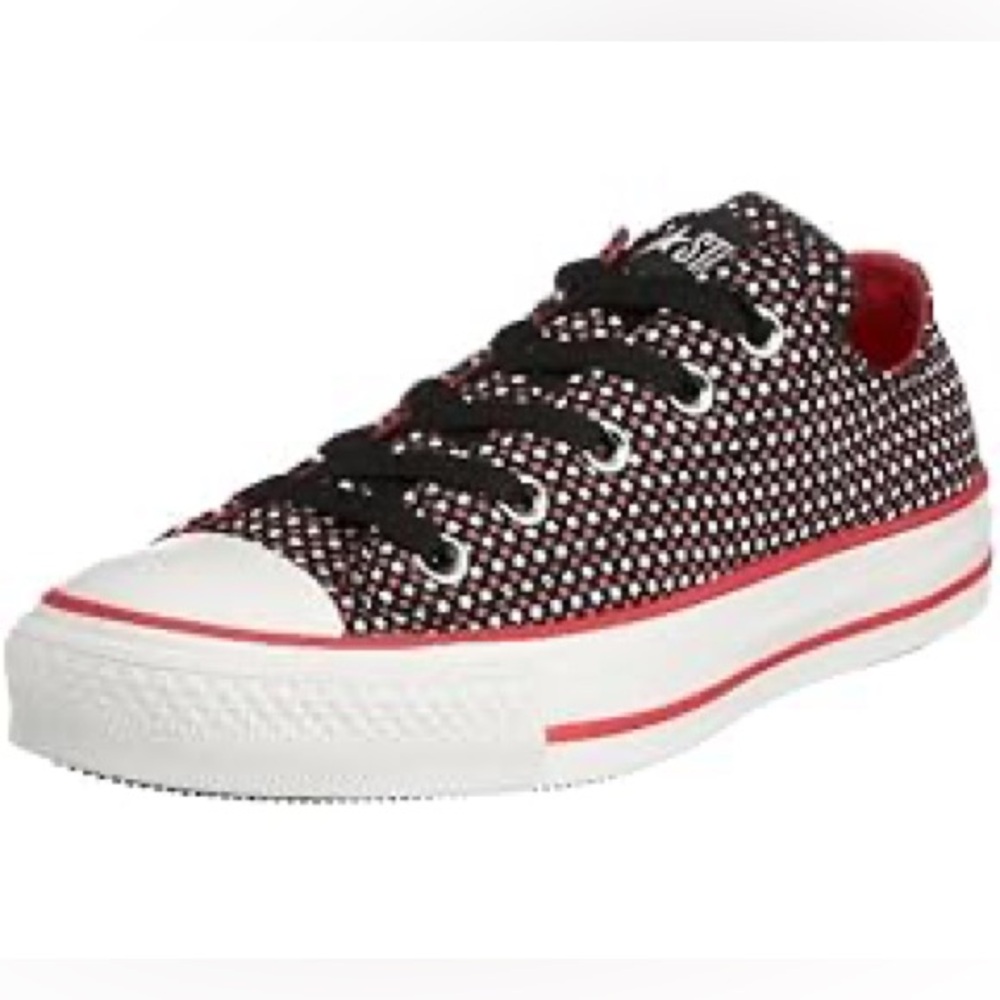 Converse All Stars Pink and White Star Sneakers